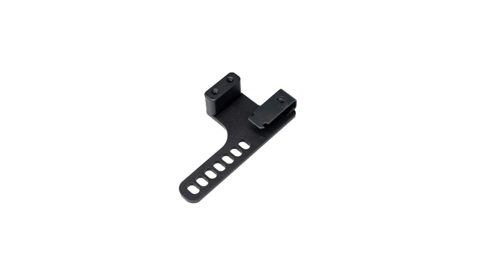 NeoMag Bottom Mount Holster Clip, w/ Wing and Canting, Left, Black, 1x1x1in, AL-VERT-CANT-WNG-LH