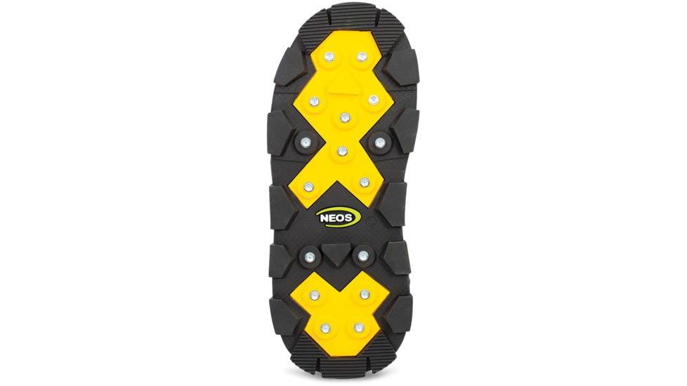 Neos Explorer Glacier Trek Spike Overshoes, Black, 2XL, EXGG-BLK-2XL