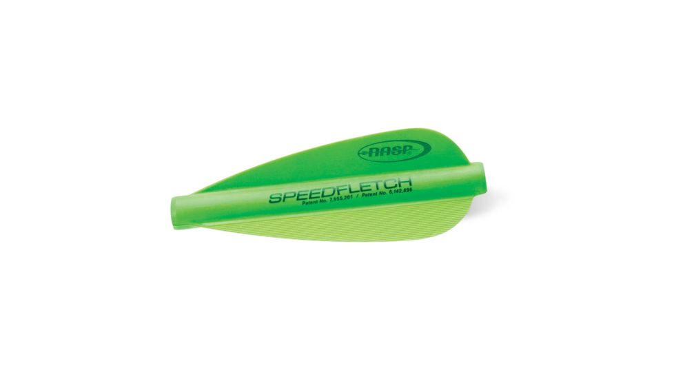 New Archery Products NASP Speedfletch Vanes, 6 Pack, Green NAP-60-871