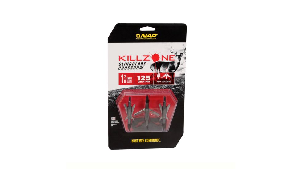 New Archery Products Slingblade 125 For Crossbow, Pack of 3, 60-002