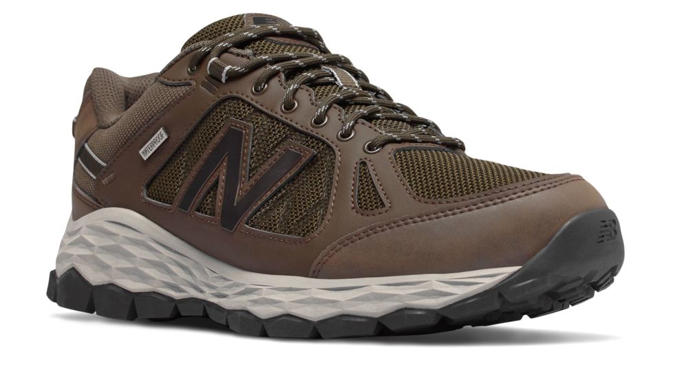 New Balance 1350W1 Hiking Boots &amp; Shoes - Men's, Chocolate Brown/Team Away Grey, Standard, 9 US, MW1350WC D 09