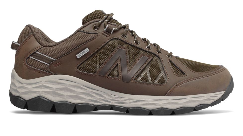New Balance 1350W1 Hiking Boots &amp; Shoes - Men's, Chocolate Brown/Team Away Grey, Standard, 9 US, MW1350WC D 09