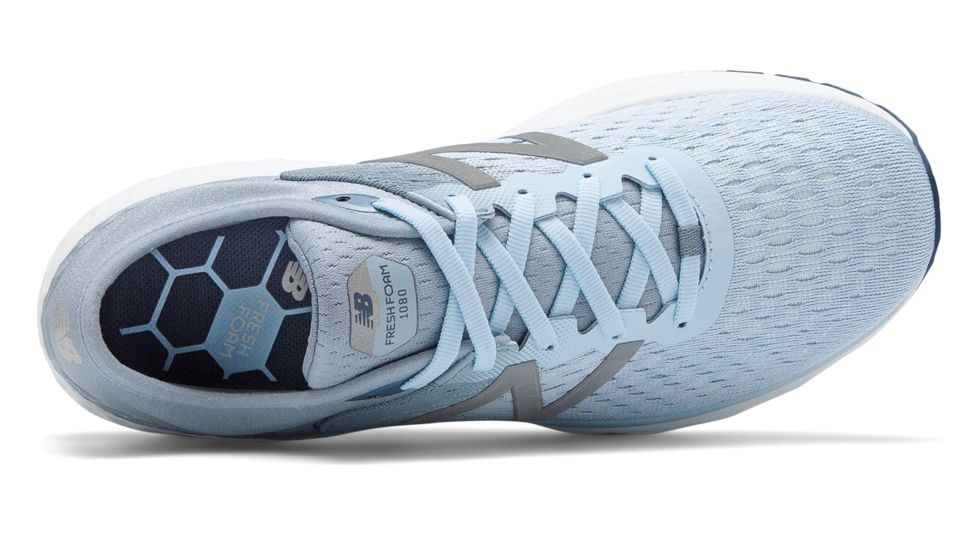 New Balance Fresh Foam 1080v9 Road Running Shoes - Women's, Air/Vintage Indigo, Standard, 11 US, W1080AB9 B 11