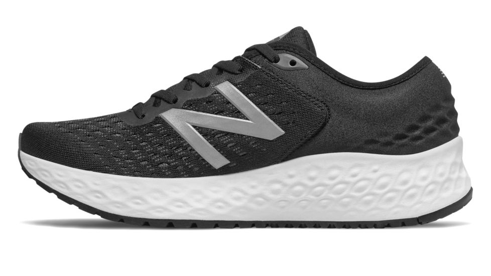 New Balance Fresh Foam 1080v9 Road Running Shoes - Womens, Black/White, Medium, 6.5 US, W1080BK9 B 065