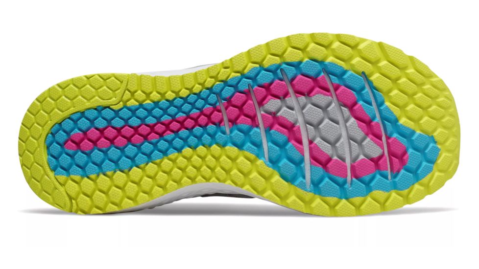 New Balance Fresh Foam 1080v9 - Womens, Light Aluminum/Silver/Sulphur Yellpw/Peony, 8.5 US, W1080SO9 B 085