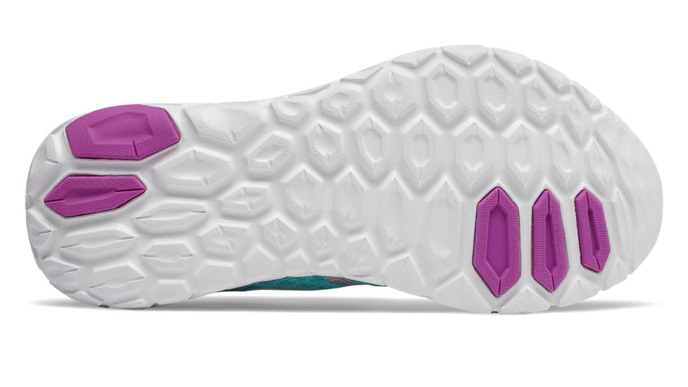 New Balance Fresh Foam Beacon Road Running Shoes - Women's, Light Tidepool/Tidepool/Voltage Violet, Standard, 7.5 US, WBECNTP B 075