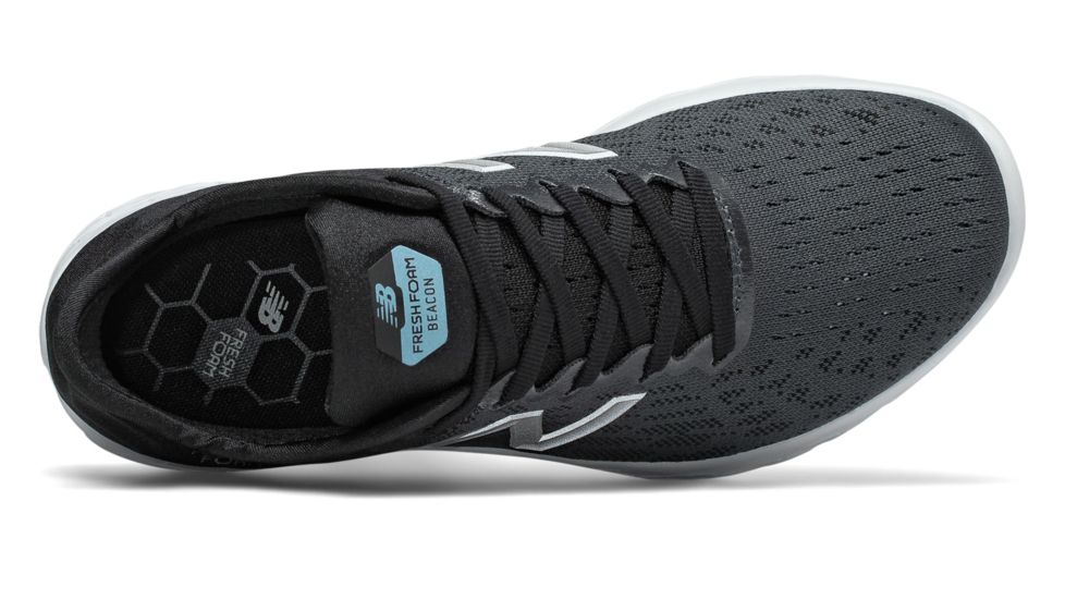 New Balance Fresh Foam Beacon V2 Road Running Shoes - Womens, Black/Orca, Medium, 9.5 US, WBECNBW2 B 095