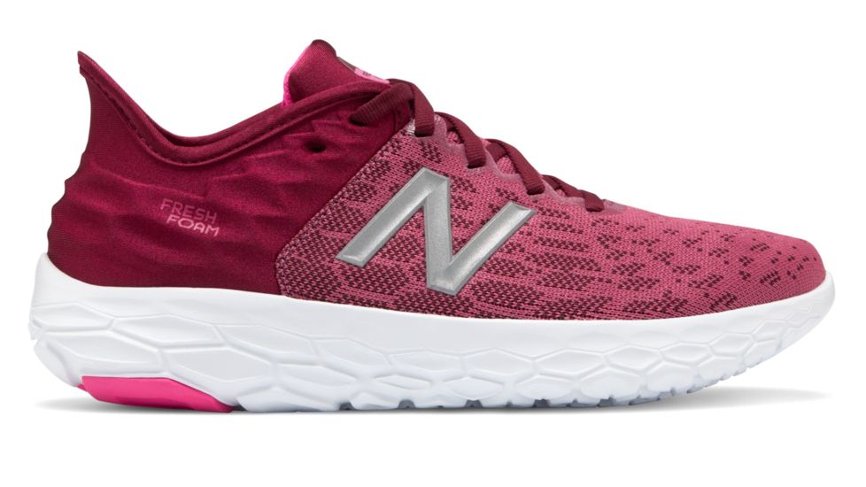 New Balance Fresh Foam Beacon V2 Road Running Shoes - Womens, Dragon Fruit/Sedona/Peony, Medium, 9.5 US, WBECNDF2 B 095