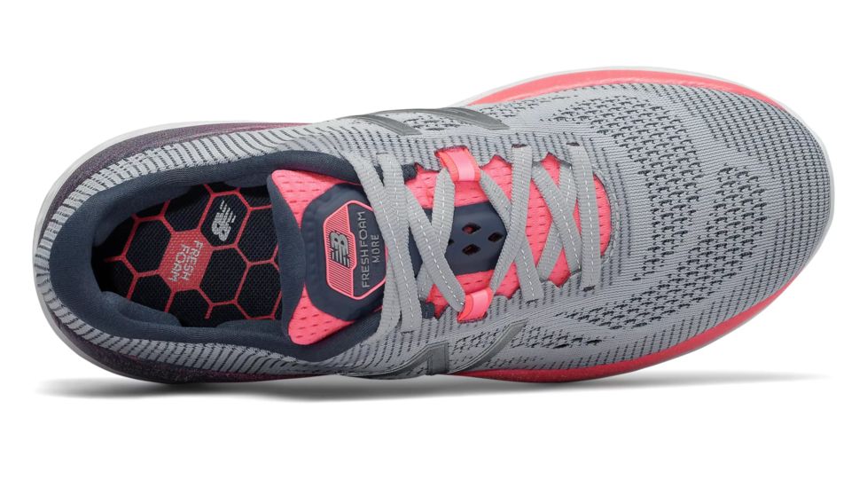 New Balance Fresh Foam More - Womens, Light Cyclone/Reflection/Guava, 7.5 US, WMORGC B 075