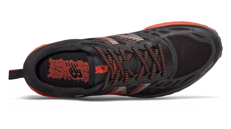 New Balance Summit Unknown GTX - Mens, Black/Lead/Coral Glow, 11 US, MTUNKNGT D 11