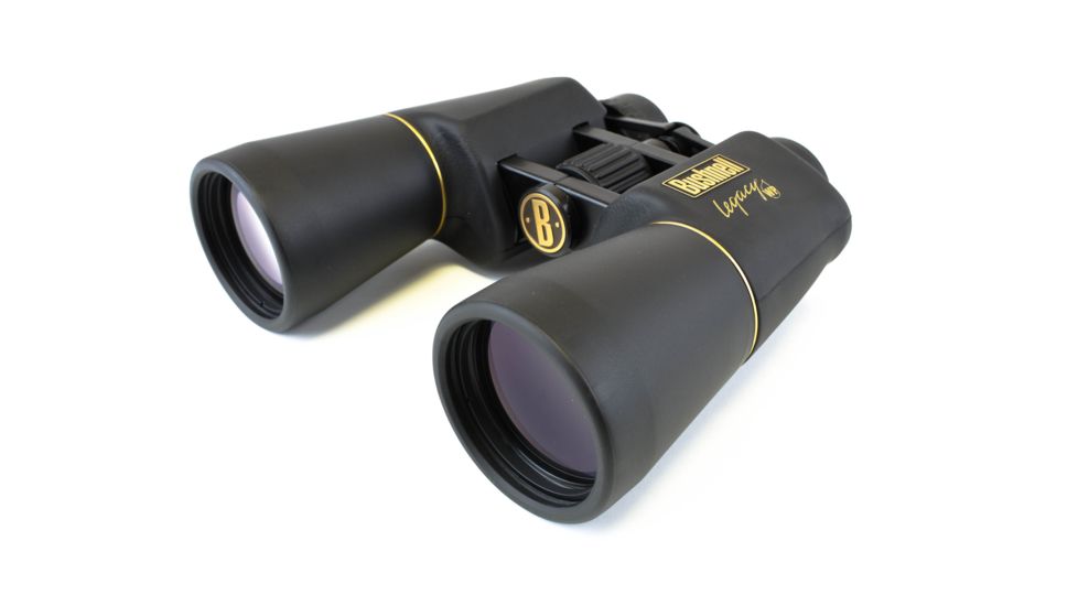 New, Bushnell Legacy WP 10x50 Porro Prism Waterproof Binoculars, Matte Black, 120150
