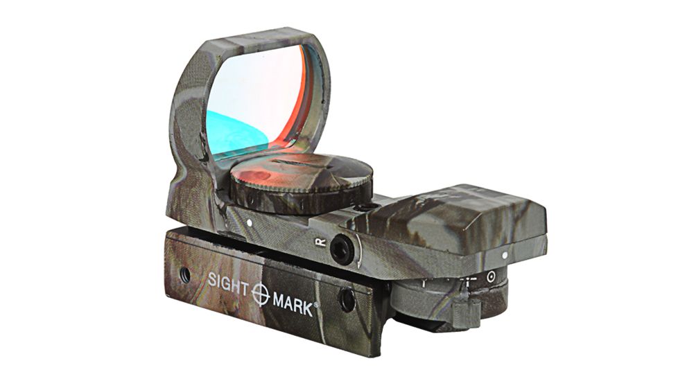 Sightmark Sure Shot Reflex 1x45 Multi Reticle 1 MOA Sight, Camo SM13003C
