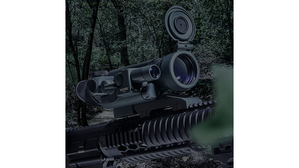 NEW Yukon Mini Varmint Hunter NVRS Titanium 1.5x42 Night Vision Rifle Scope, Green 26011