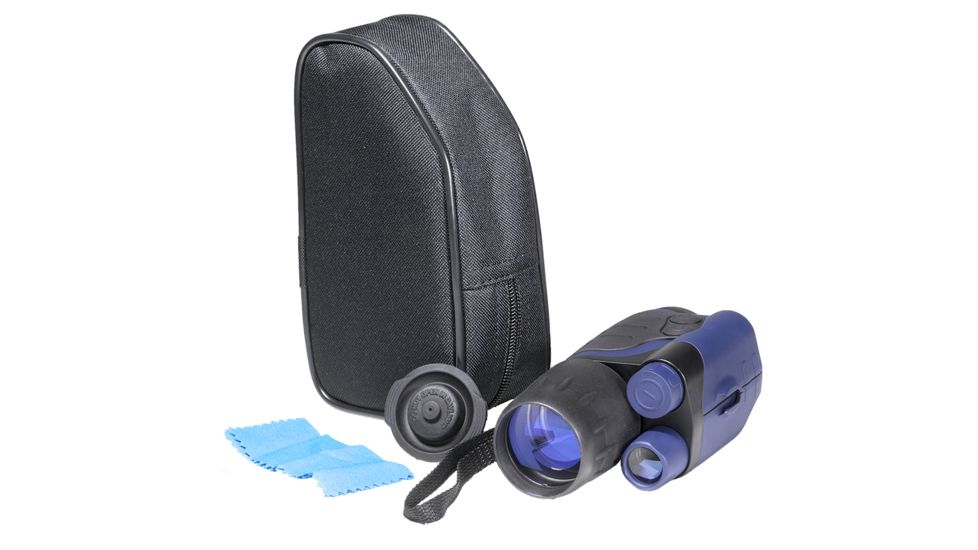 Yukon NVMT 3x42 Sea Wolf Waterproof 1x Night Vision Monocular, Black/Blue 24022WP