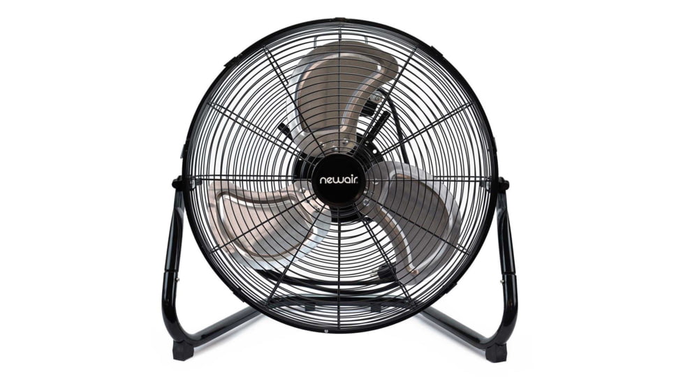 NewAir 18in High Velocity Portable Floor Fan, Black, WindPro18F
