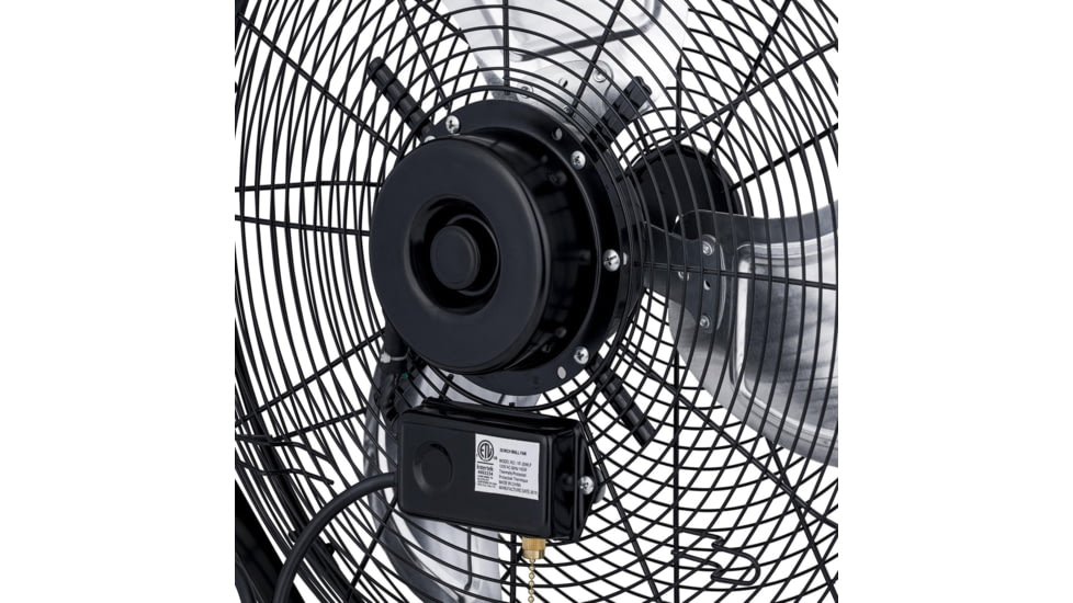 NewAir 18in Outdoor Rated 2-in-1 High Velocity Floor/Wall Mounted Fan, Black, NIF18CBK00