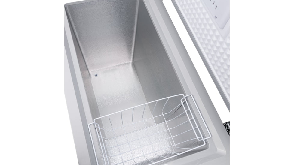 NewAir 6.7 Cu. Ft. Compact Chest Freezer, Grey, NFT070GA00