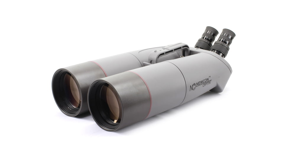 Newcon Optik, 28x100 ED, BAK6 Prism, Long Range Observation Binocular, Grey, BIG EYE 28x100 ED