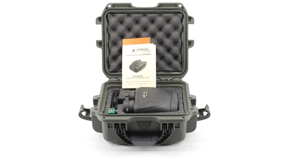 Newcon Optik LRB 3000PRO 7x40mm Laser Rangefinder Binocular, Black, LRB 3000PRO