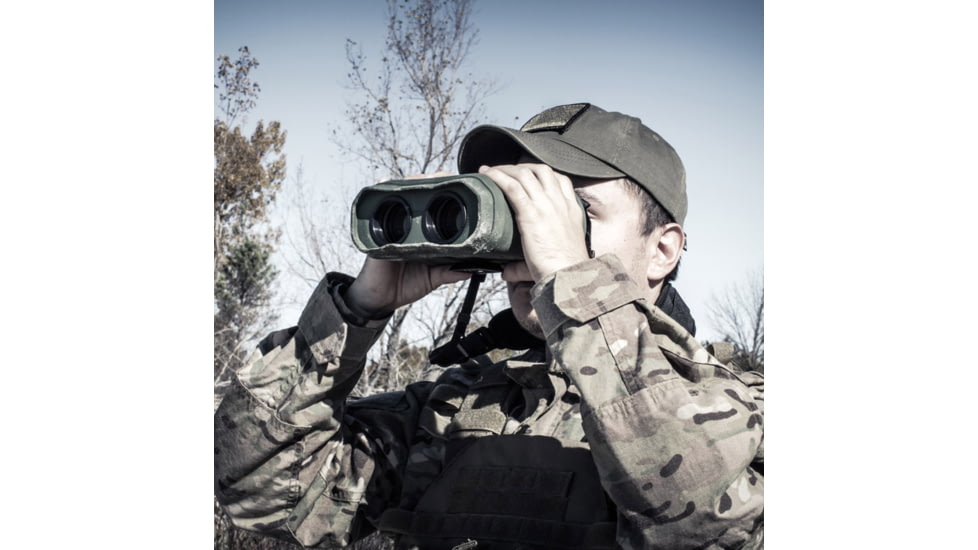 Newcon Optik LRB12K 7x42mm Laser Rangefinder Binocular, Green, Medium, LRB 12K