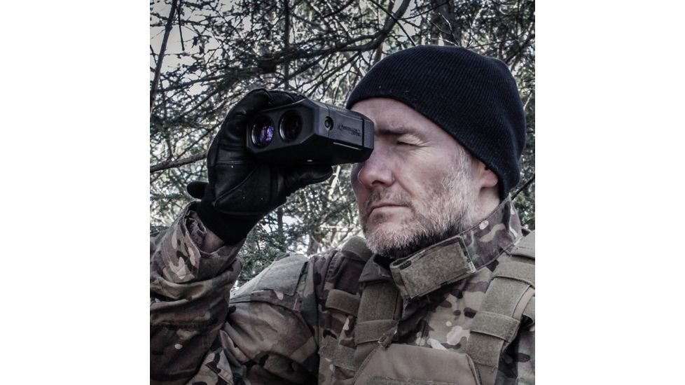 Newcon Optik LRM 3500M-35M 6.5x30mm Laser Rangefinder Monocular, Black, LRM 3500M