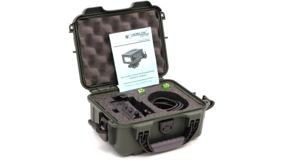 Newcon Optik Mountable 10-2000m Laser Rangefinder, Black, SEEKER S