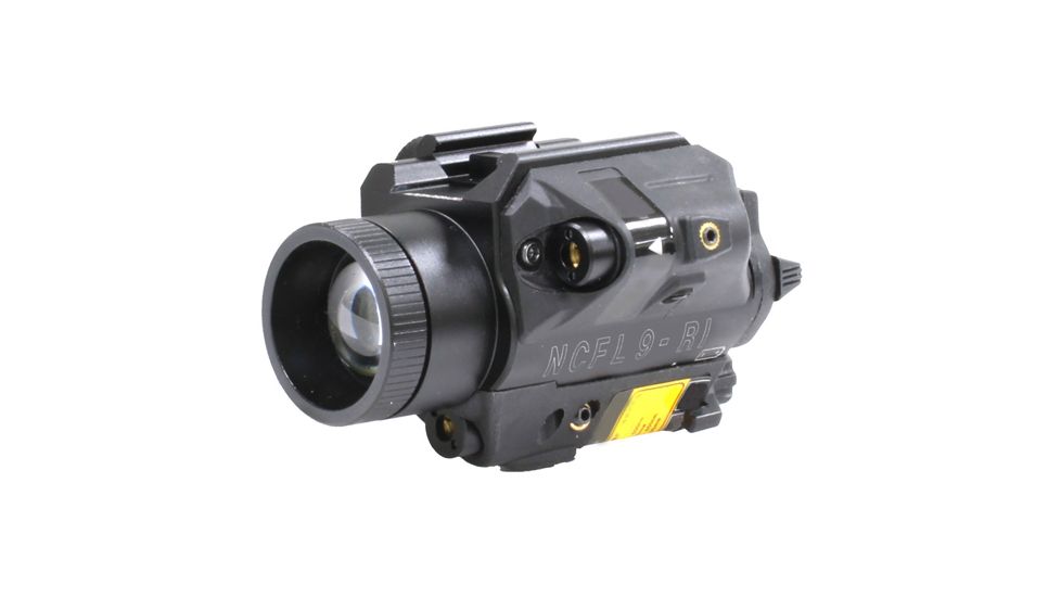 Newcon Optik NCFL 9RI Tactical Flashlight, Black, NCFL 9RI
