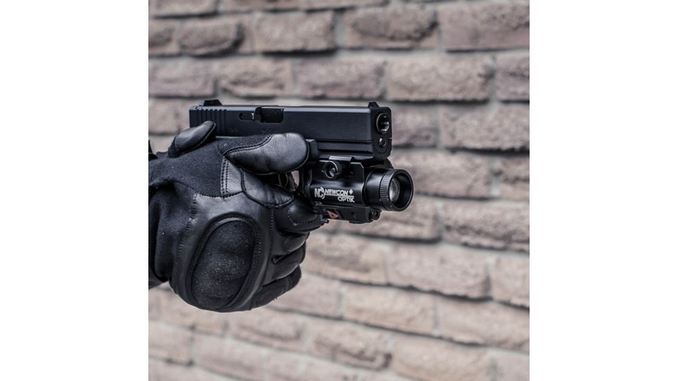 Newcon Optik NCFL 9RI Tactical Flashlight, Black, NCFL 9RI