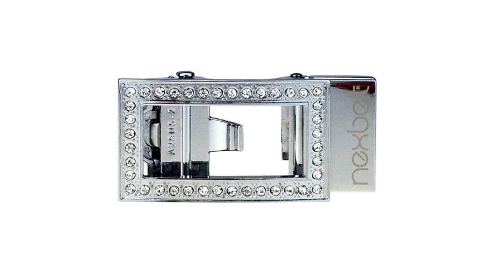 Nexbelt Allie Sleek Buckle, Chrome, BCI3983