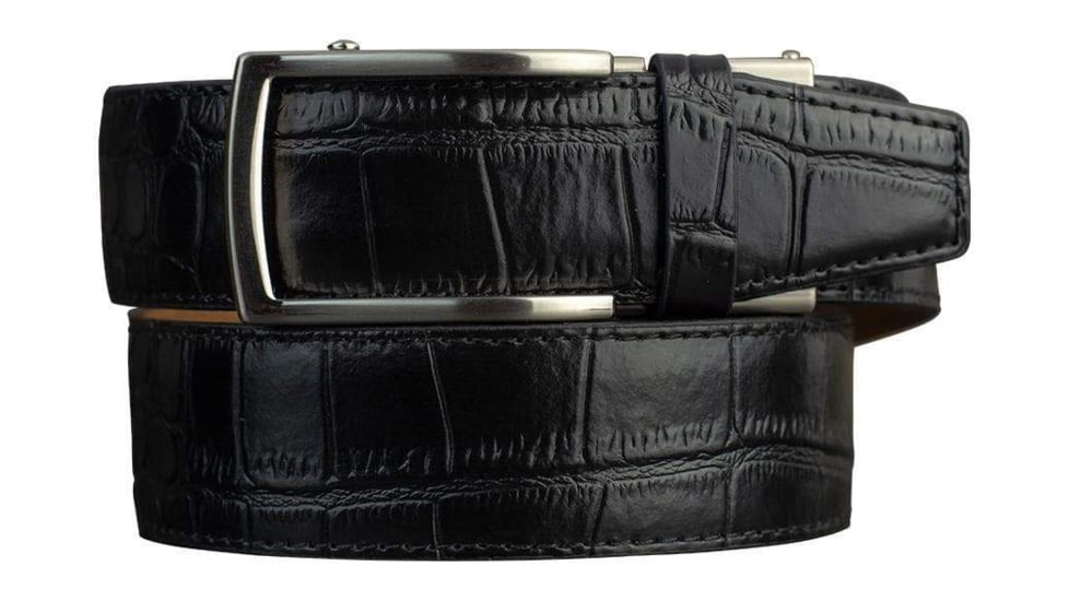 Nexbelt Alligator 2.0 Dress Belt, Non-EDC, Black, PCA1453