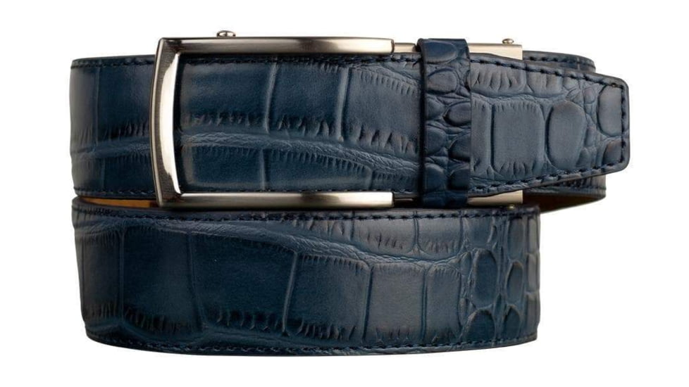 Nexbelt Alligator 2.0 Dress Belt, Non-EDC, Navy, PCA1477