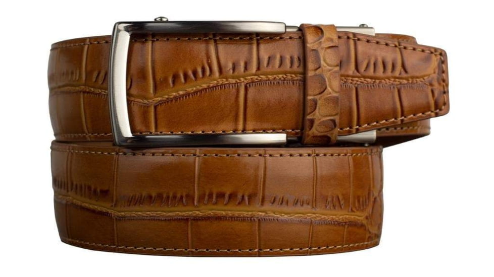 Nexbelt Alligator 2.0 Dress Belt, Non-EDC, Tan, PCA1460