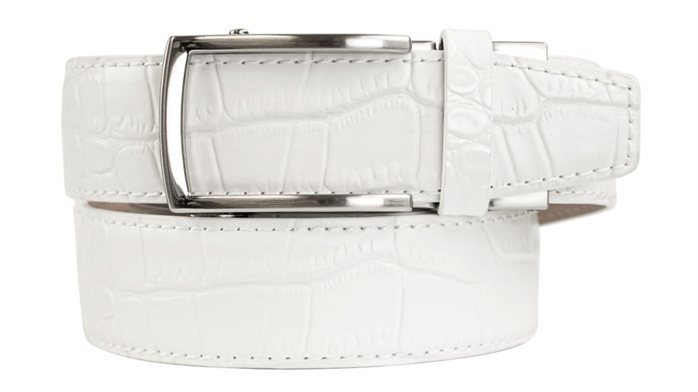 Nexbelt Alligator 2.0 Dress Belt, Non-EDC, White, PCA1644