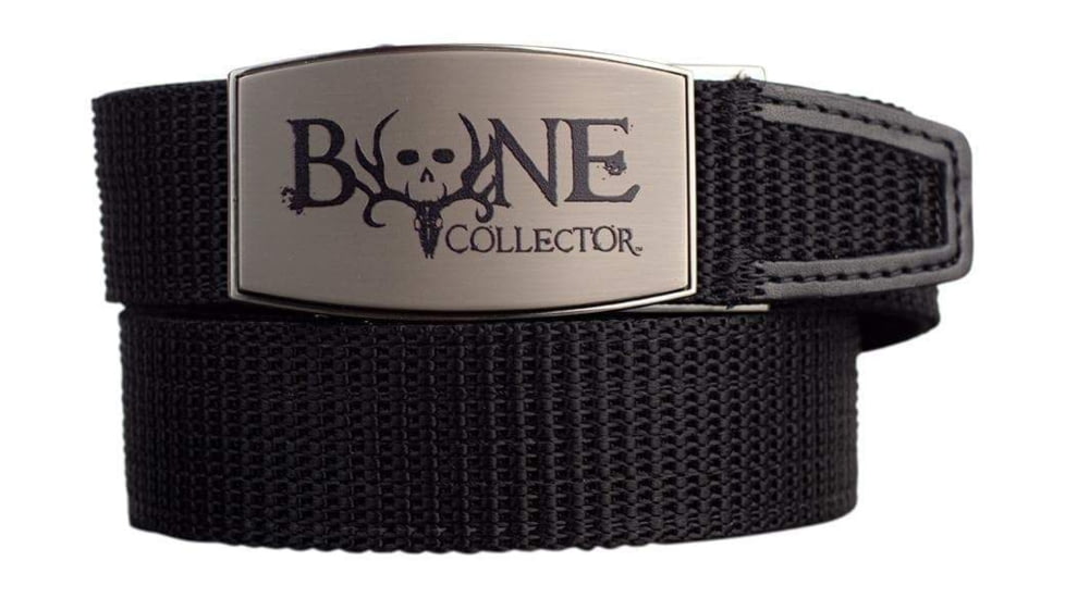 Nexbelt Bone Collector Tactical EDC Gun Belt, Black, 1.38in, CPC6601