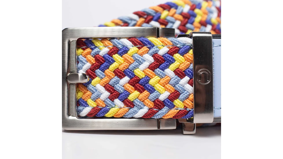 Nexbelt Braided Belt, Rainbow, Up to 50" Waist, PCD4771