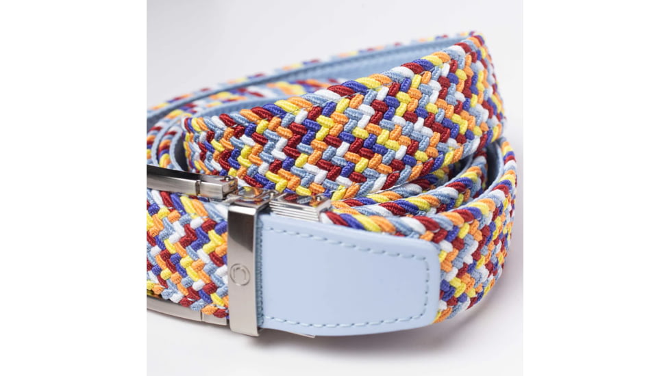 Nexbelt Braided Belt, Rainbow, Up to 50" Waist, PCD4771