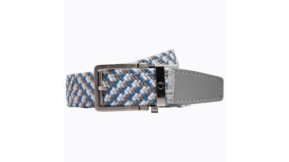 Nexbelt Braided Belt, Tricolor Sky, Up to 50" Waist, PCD4856