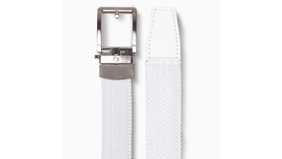 Nexbelt Braided Belt, White, Up to 50 Waist, PCD2296