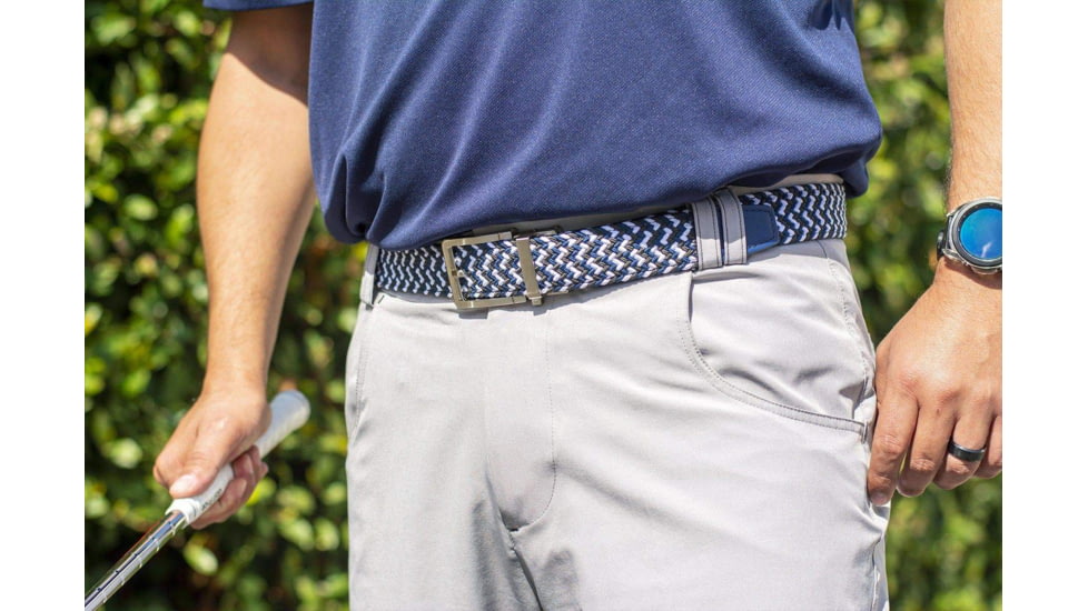 Nexbelt Braided Dress Belt, Anchor, 1.375in, PCD8094