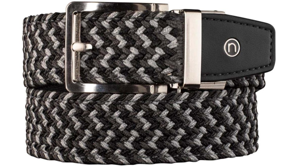 Nexbelt Braided Dress Belt, Non-EDC, Charcoal, 1.375in, PCD8056