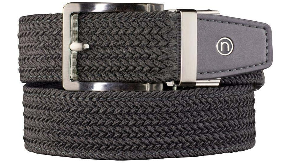 Nexbelt Braided Dress Belt, Non-EDC, Grey, PCD8063