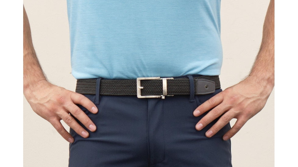 Nexbelt Braided Dress Belt, Non-EDC, Grey, PCD8063