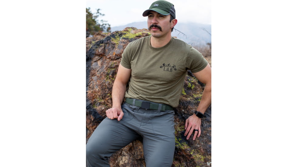 Nexbelt Explorer Braided Belt, Green, Up to 50 Waist, PCA2517