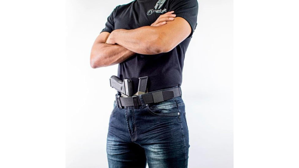 Nexbelt Extra Large Supreme EDC Gun Belt, 1.5 in, Black, One Size, PCS3217
