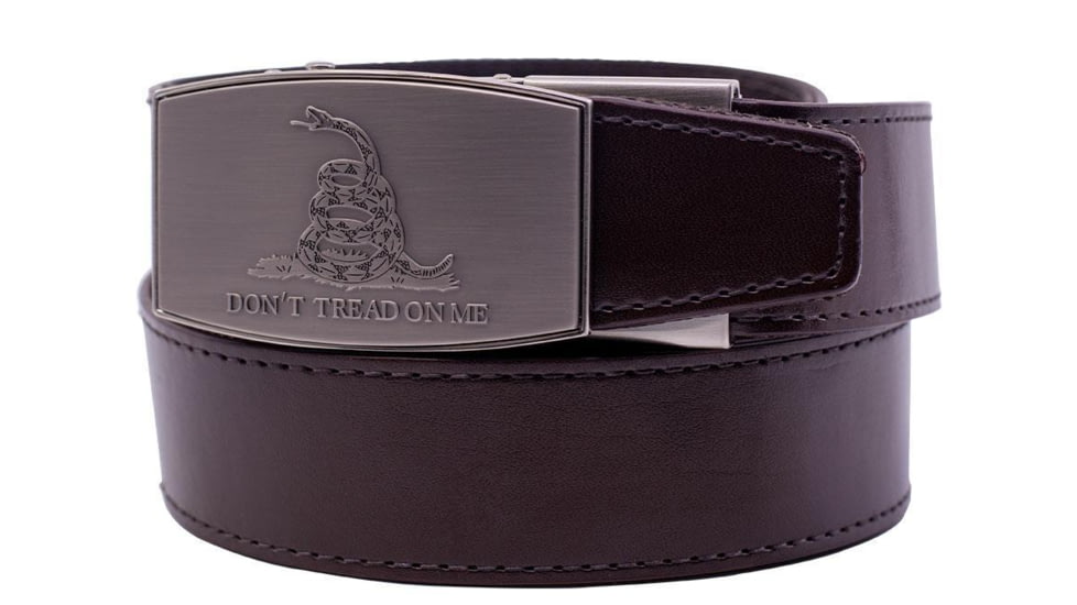 Nexbelt Gadsden Flag PreciseFit EDC Gun Belt, Brown, 1.38in, PCS0661