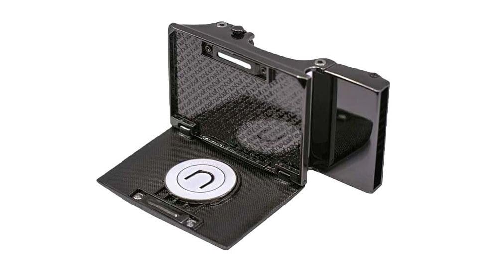 Nexbelt Go-In Beveled Shield Buckle, Gunmetal, BGG5406