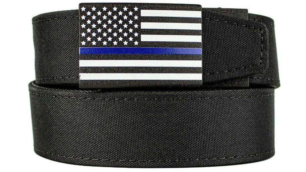 Nexbelt Guardian Thin Blue Line Belt, Black, One Size, PCS7660