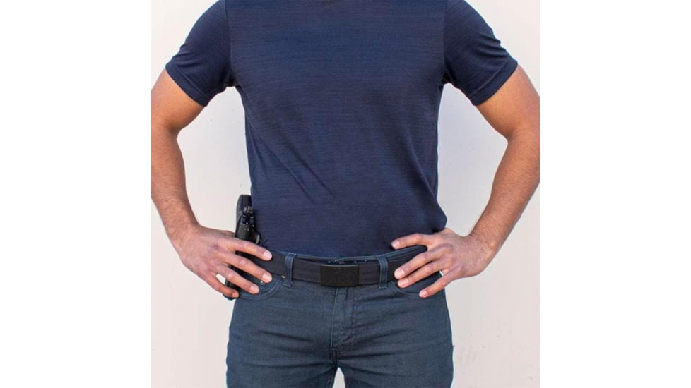 Nexbelt Guardian EDC Gun Belt, 1.5 in, Black, One Size, PCS8452