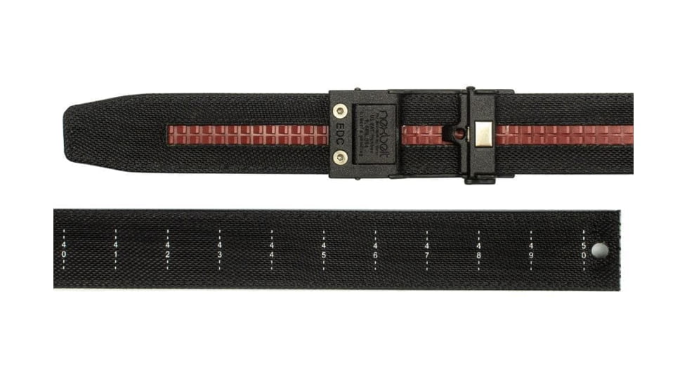 Nexbelt Guardian Red Line 1.5in EDC Gun Belt, Black, 1.5in, PCS7677