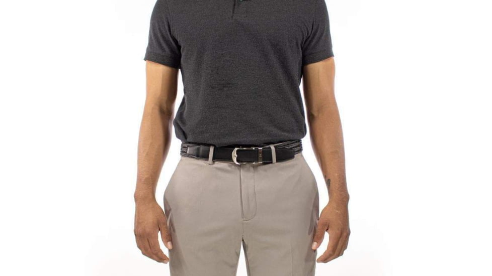 Nexbelt Maduro Weave Basket Dress Belt, Non-EDC, Black, PCE6717